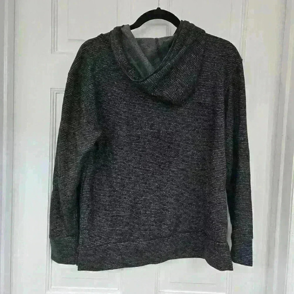 Champion Elite Black Stripe Cowl Neck Hoodie,M - Picture 4 of 4